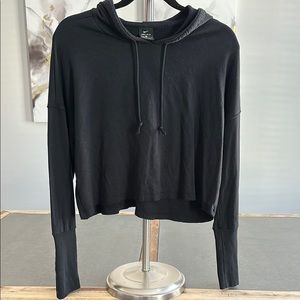 Nike Black Crop Sweater